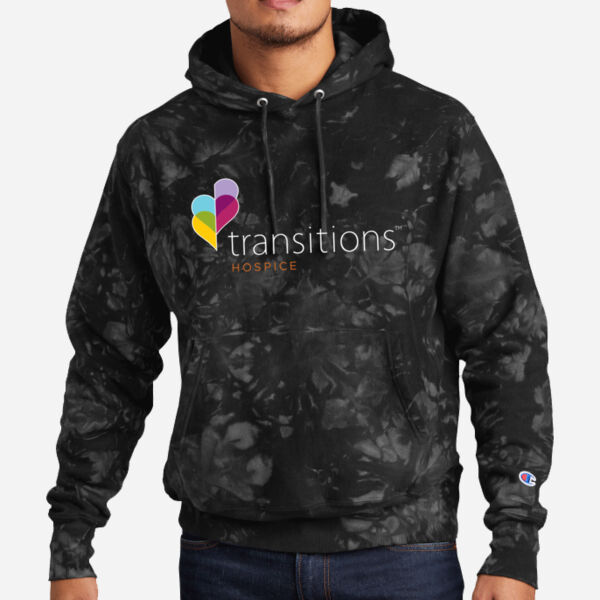 Champion Reverse Weave ® Scrunch Dye Tie Dye Hooded Sweatshirt Thumbnail