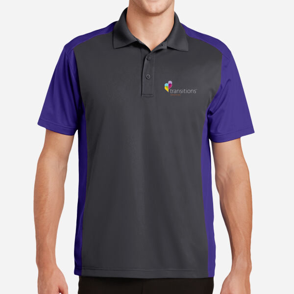 Colorblock Micropique Sport Wick ® Polo Thumbnail