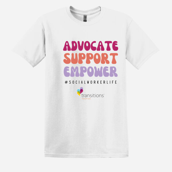 Social Worker Heavy Cotton ™ 100% Cotton T Shirt Thumbnail